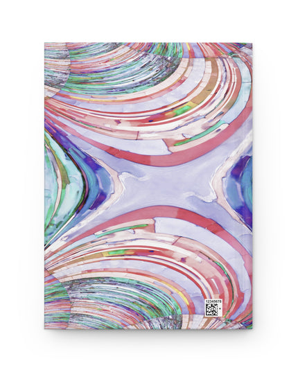 Uzi Spiral Pastels 5.75" x 8" Hardcover Journal Matte with 150 lined pages