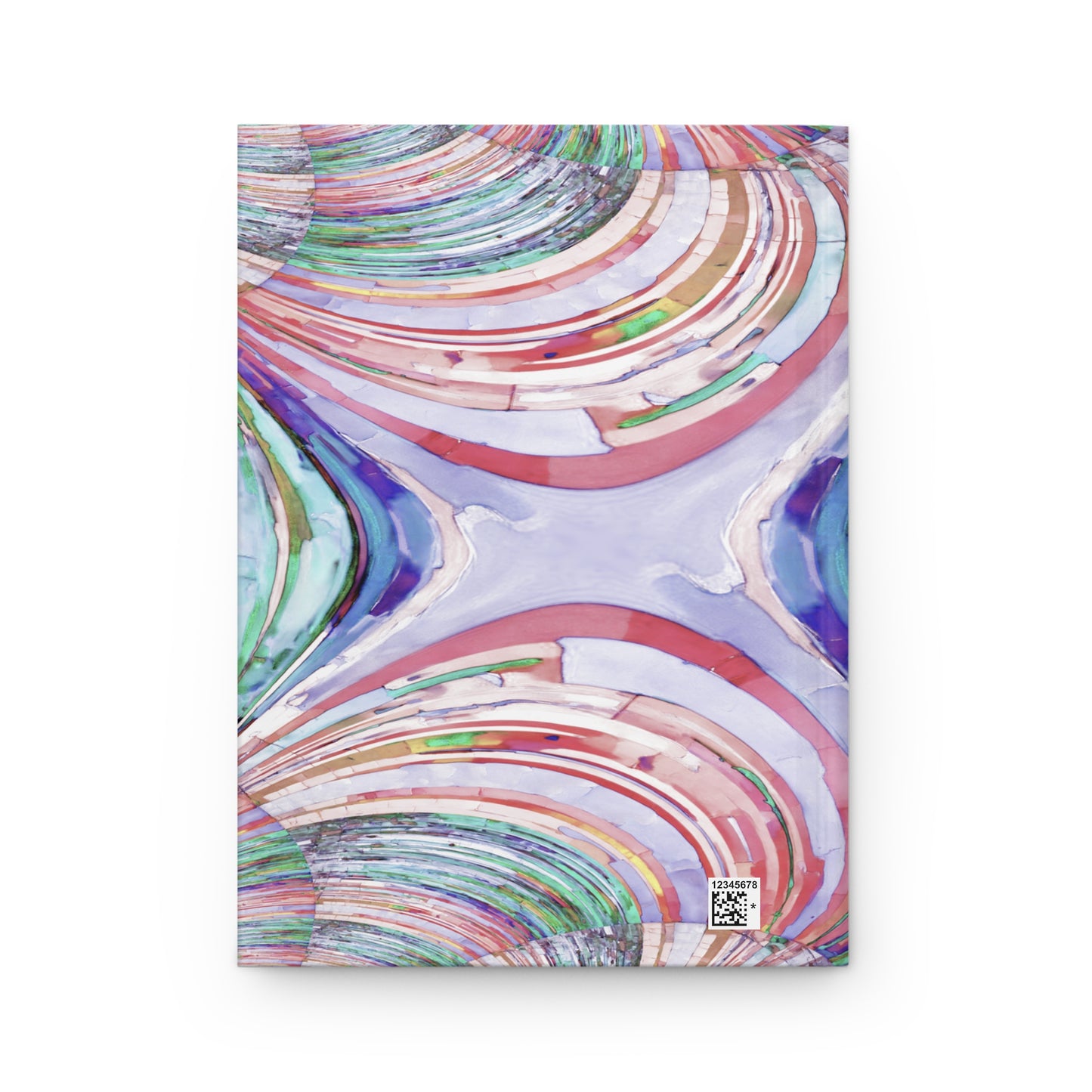 Uzi Spiral Pastels 5.75" x 8" Hardcover Journal Matte with 150 lined pages