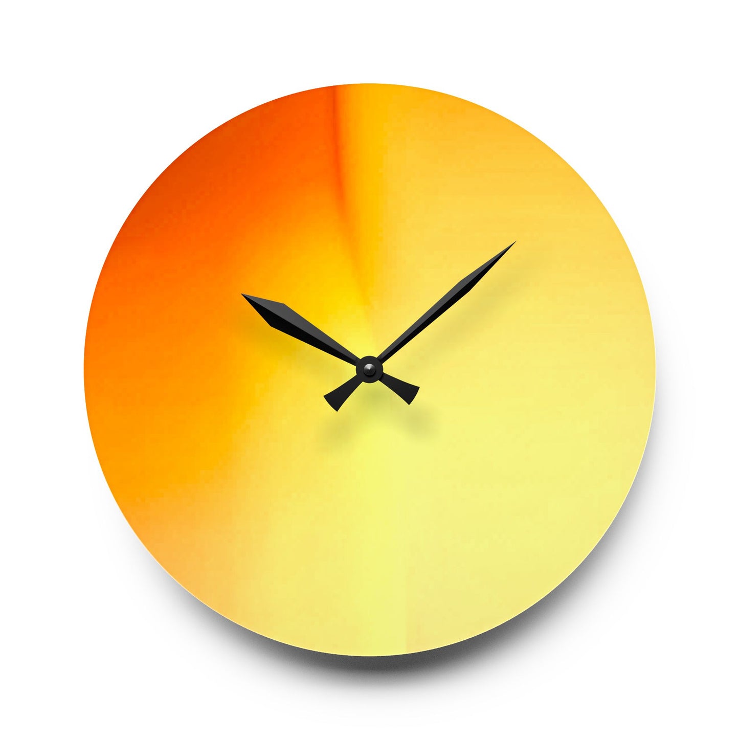 Phoenix Fade Acrylic Wall Clock, Round or Square, 10.75" x 10.75"