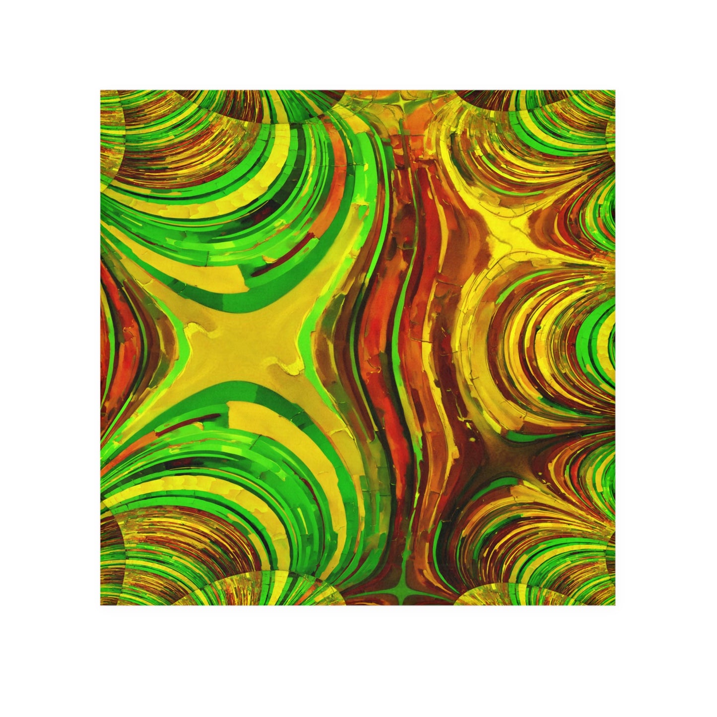 Uzi Spiral Beta Face Towel, 13" x 13"
