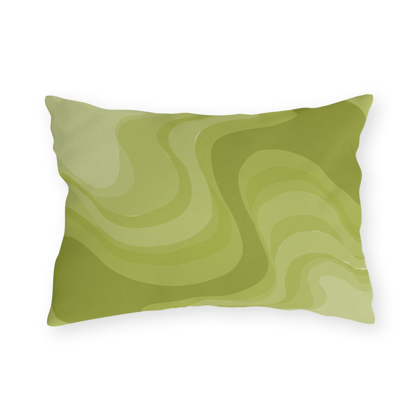 Lemon Wavey 20" x 14" Outdoor Pillow
