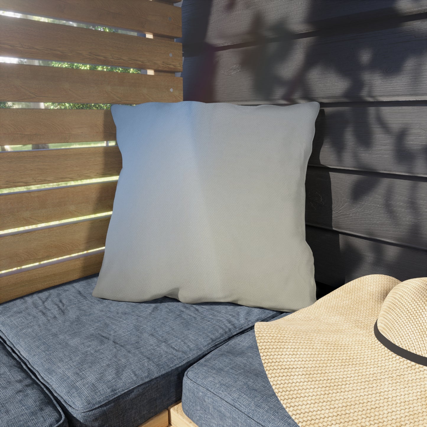 Cobalt Fade 18" x 18" Outdoor Pillow