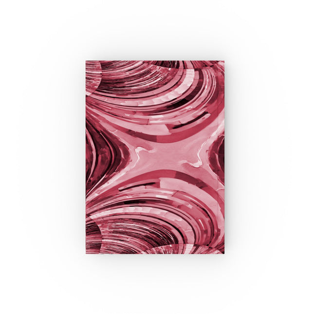Uzi Spiral Ruby 5.2" x 7.4" Hard Backed Journal with 128 blank pages