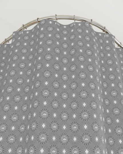 Desaturated Star-crossed Bodies Shower Curtain, 71" x 74"