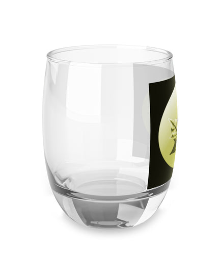 Lemongrass Maple Leaf Whiskey Glass, 6 oz