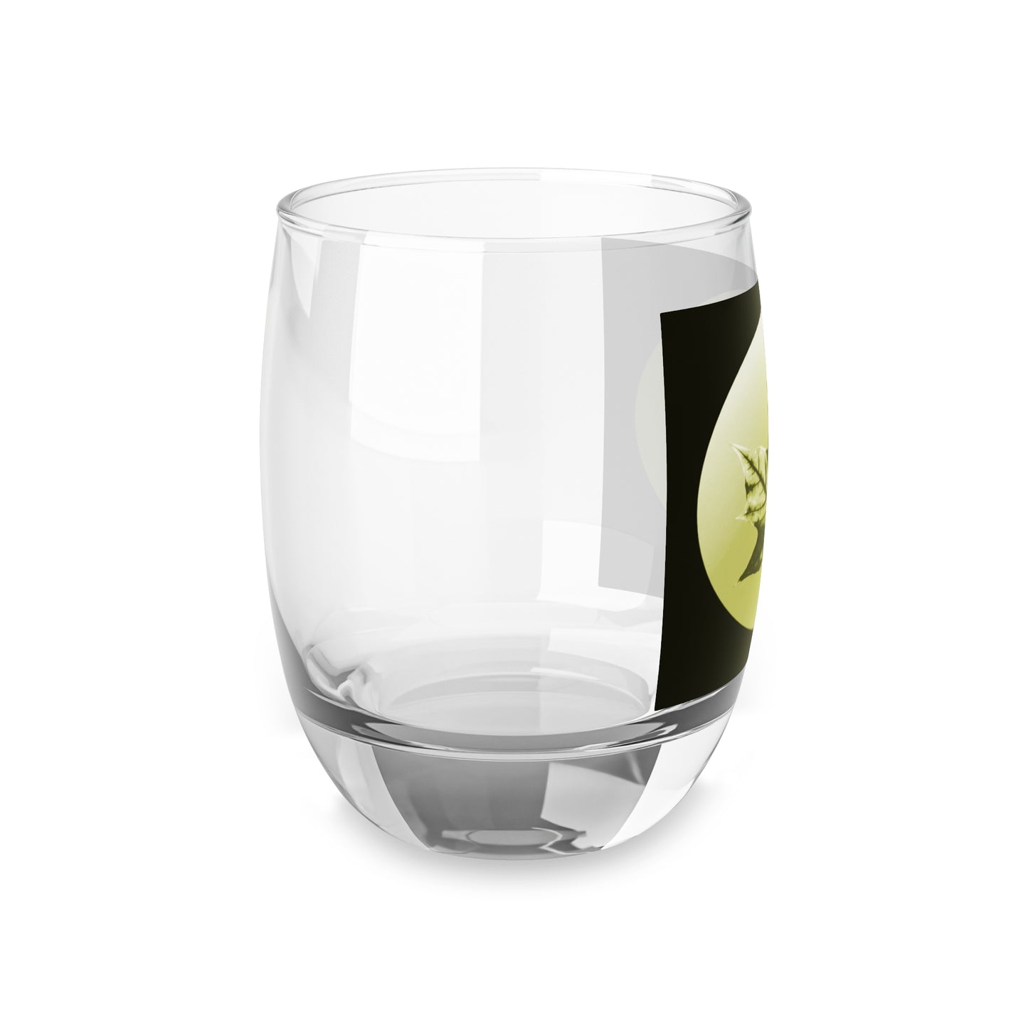 Lemongrass Maple Leaf Whiskey Glass, 6 oz
