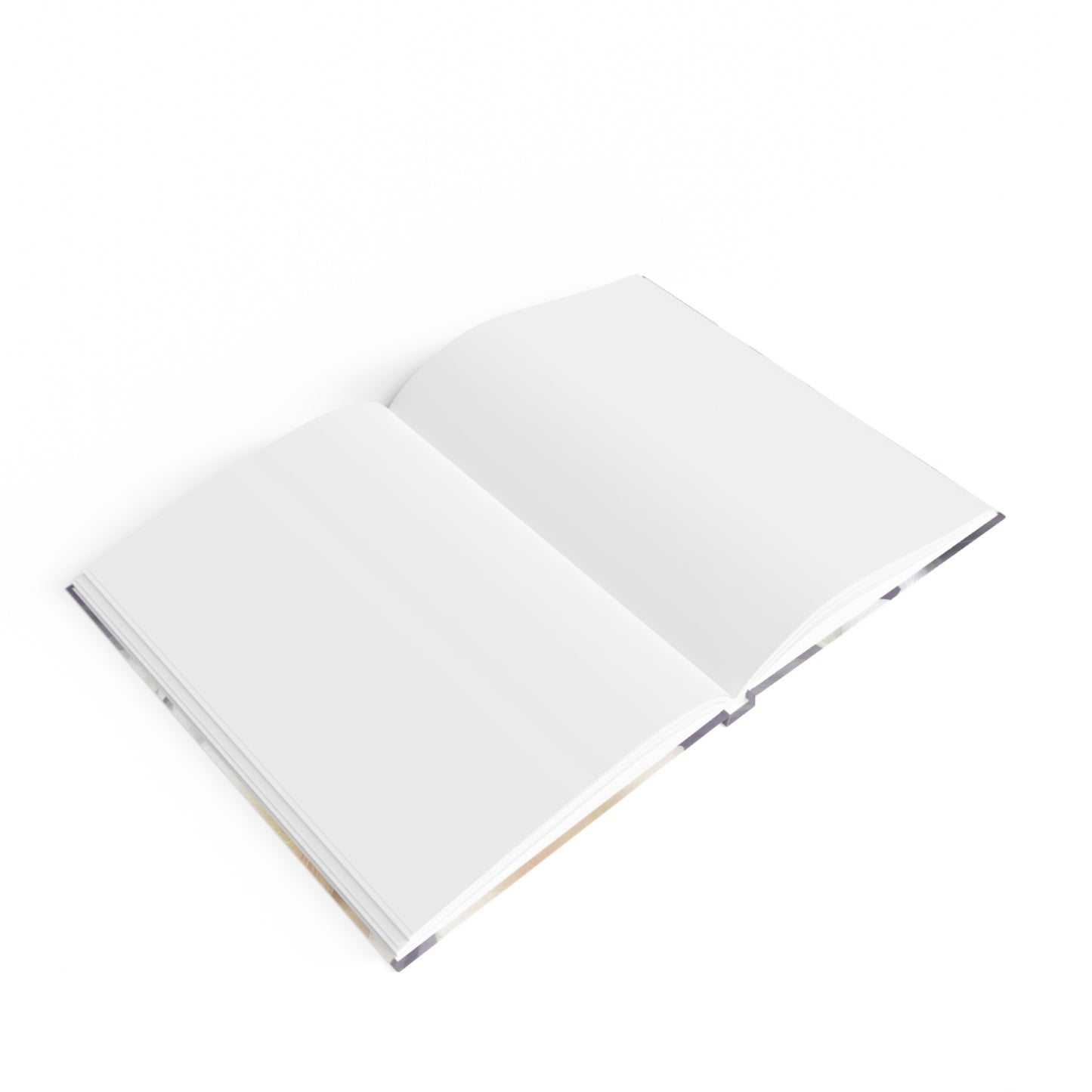 White Blush Floral Bunch Journal - 128 Blank pages, 5" x 7"