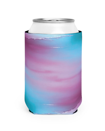 Wine Sea Blue Fog 12 oz Can Cooler Sleeve