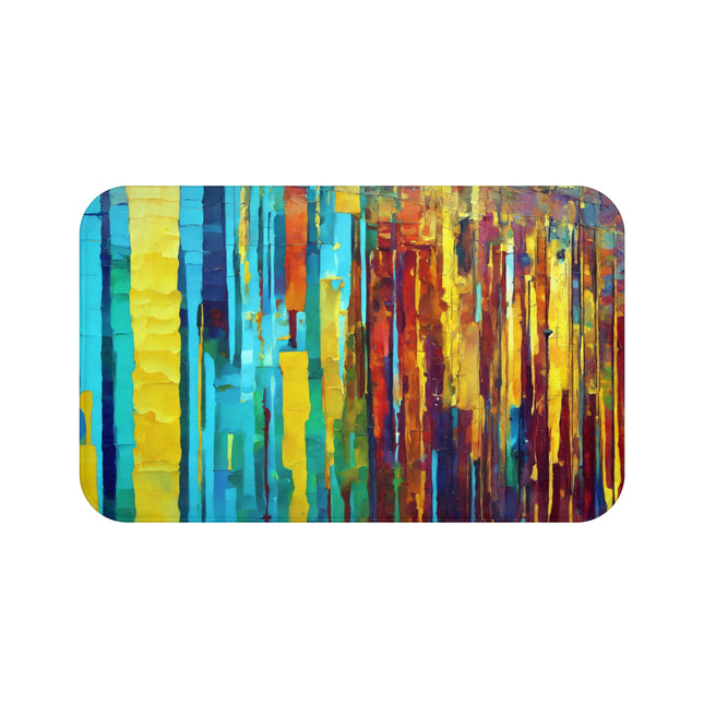 Striped Alpha 34" x 21" Bath Mat