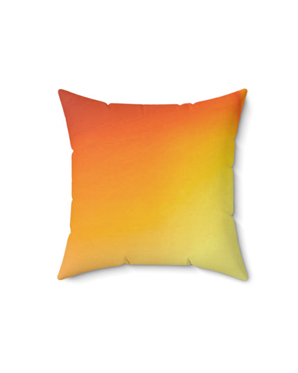 Phoenix Fade 14" x 14" Faux Suede Square Pillow