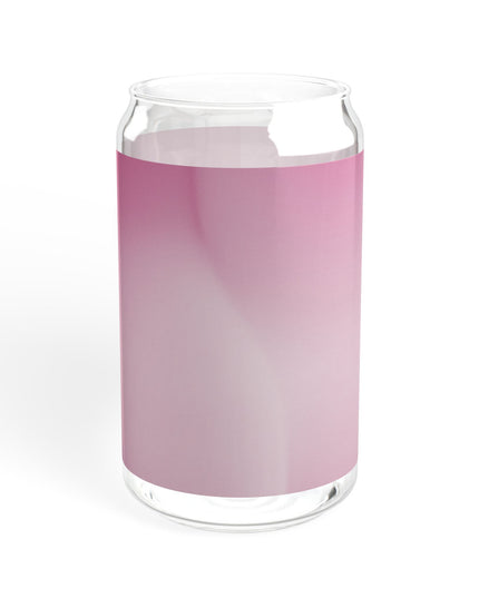 Pink Blush Fade Sipper Glass, 16oz