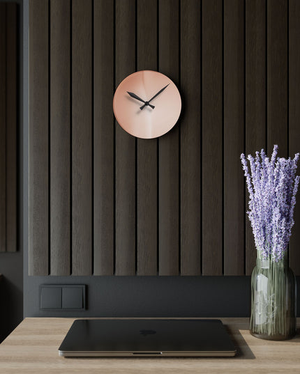 Soft Fade Acrylic Round Wall Clock, 8" x 8"