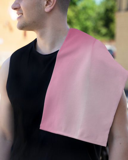 Pink Blush Rally Towel, 11" x 18"