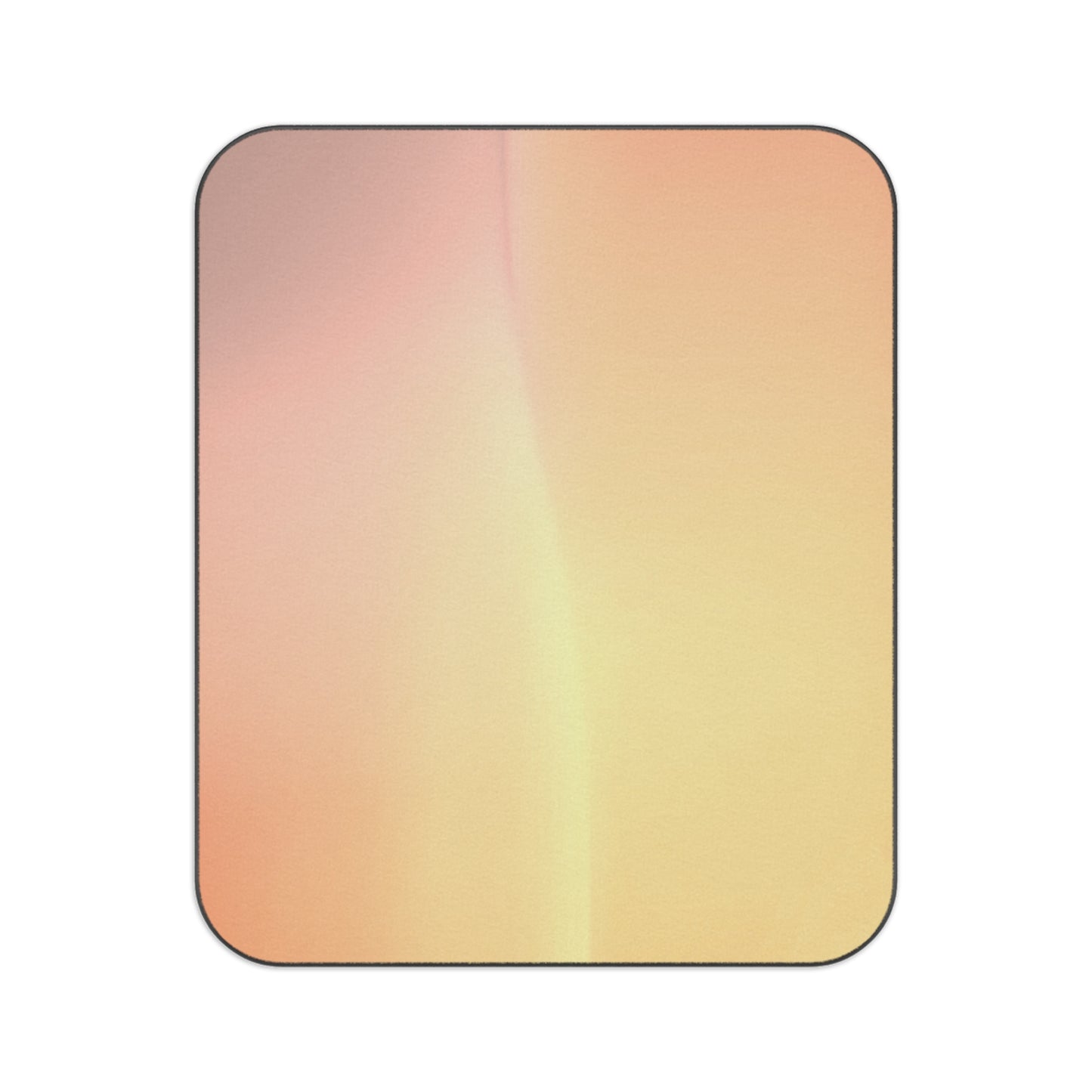 Hot Peach Fade 61" × 51" Picnic Blanket
