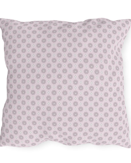 Pink Mornings Star-crossed Bodies 20" x 20" Outdoor Pillows