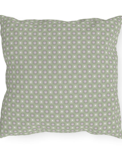 Olive Star-crossed Bodies 16" x 16" Outdoor Pillow