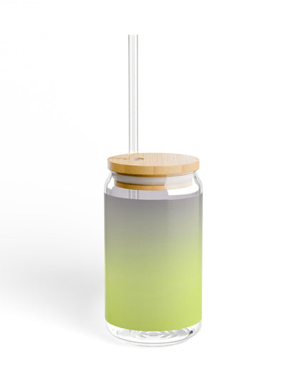 Purple Golden Fade Sipper Glass, 16oz