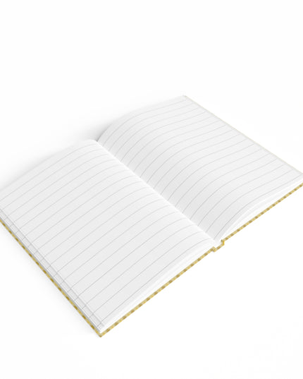 Lemongrass Star-crossed Bodies Journal - 128 Ruled Line pages - 5" x 7"
