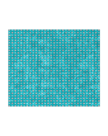 Tif Green Star-crossed Bodies Crushed Velvet Blanket, 50" x 60"