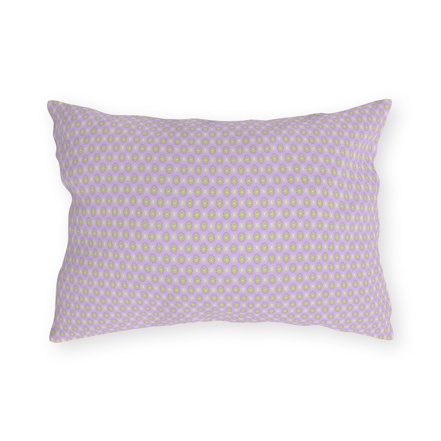 Magenta Star-crossed Bodies Outdoor Pillow, 20" x 14"
