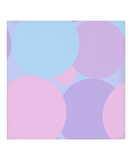 Pastel Purple and Mauve Patches Face Towel, 13" x 13"
