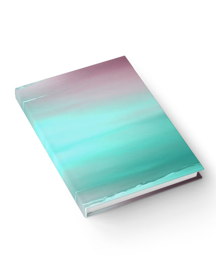 Green Sea Lavender Fog 5" x 7" Journal - 128 Ruled Line pages