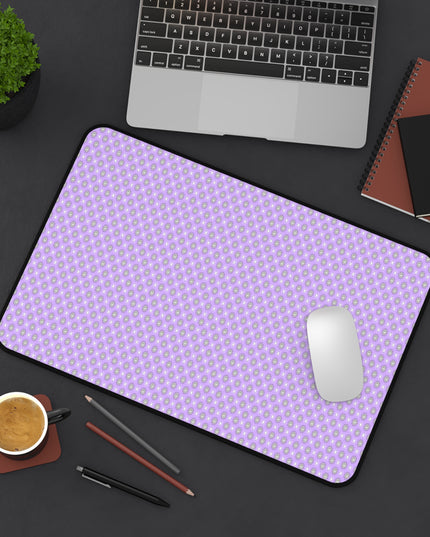 Lavender Star-crossed Bodies Desk Mat, 12" x 18"