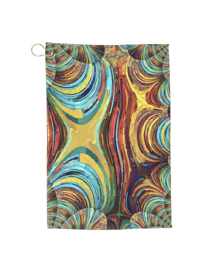 Uzi Spiral Alpha Golf Towel, 16" x 24"