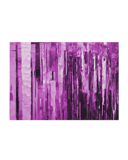 Striped Powder Lavender Outdoor Rug, 60" x 84"