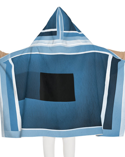 Blue Shadow Youth Hooded Towel, 24" x 48"