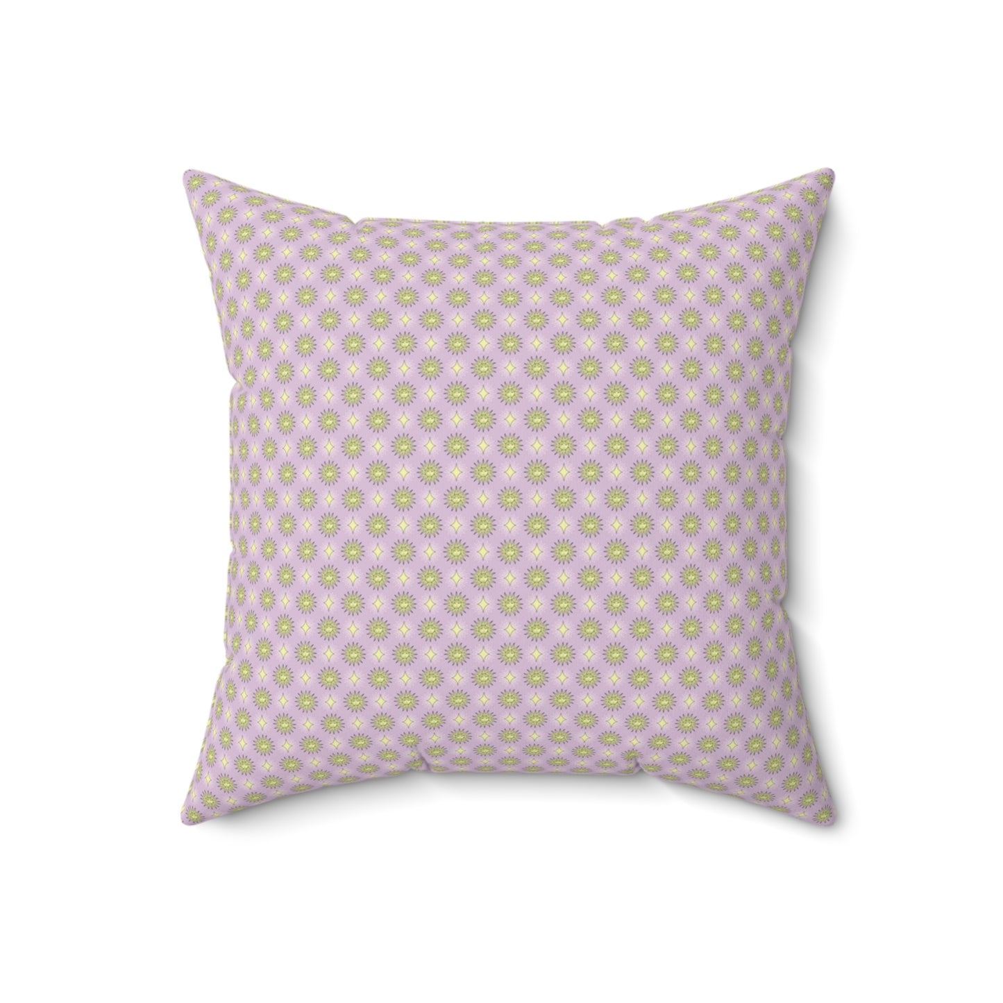 Magenta Star-crossed Bodies Faux Suede Square Pillow, 18" x 18"