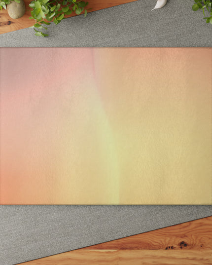 Hot Peach Fade 11" x 15" Glass Cutting Board