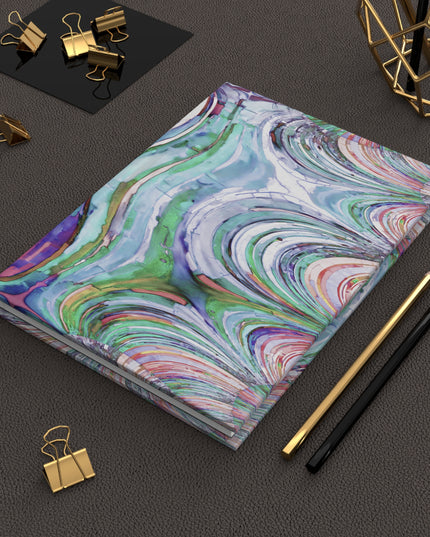 Uzi Spiral Pastels 5.75" x 8" Hardcover Journal Matte with 150 lined pages