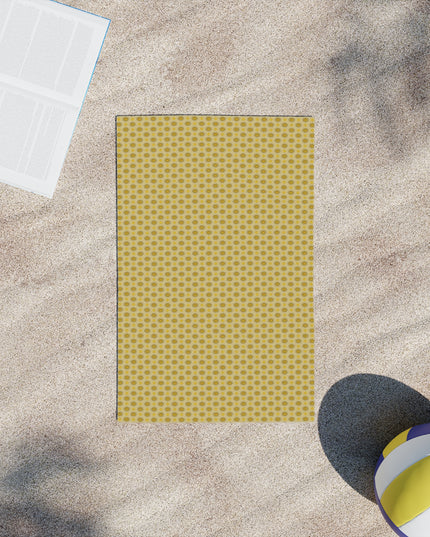 Lemongrass Star-crossed Bodies Beach Towel, 18" x 27"