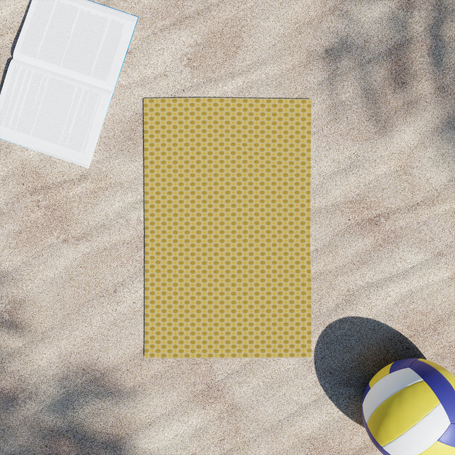 Lemongrass Star-crossed Bodies Beach Towel, 18" x 27"