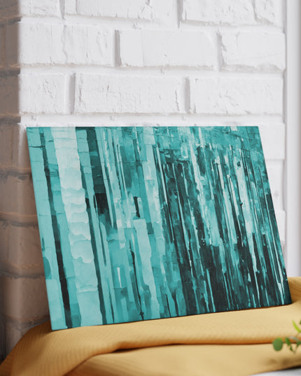 Striped Tif 8" x 11" Glass Cutting Board