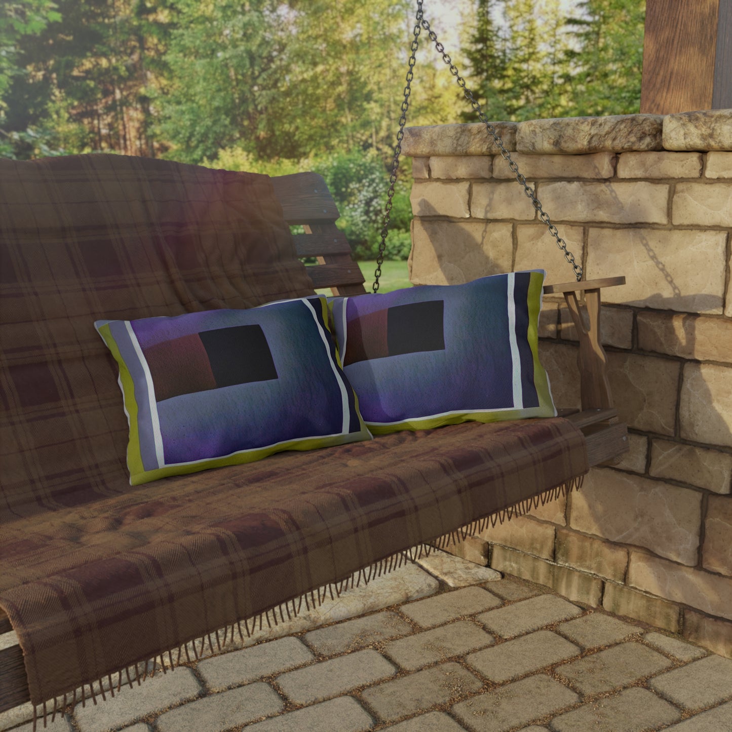 Zeta Shadow 20" x 14" Outdoor Pillow