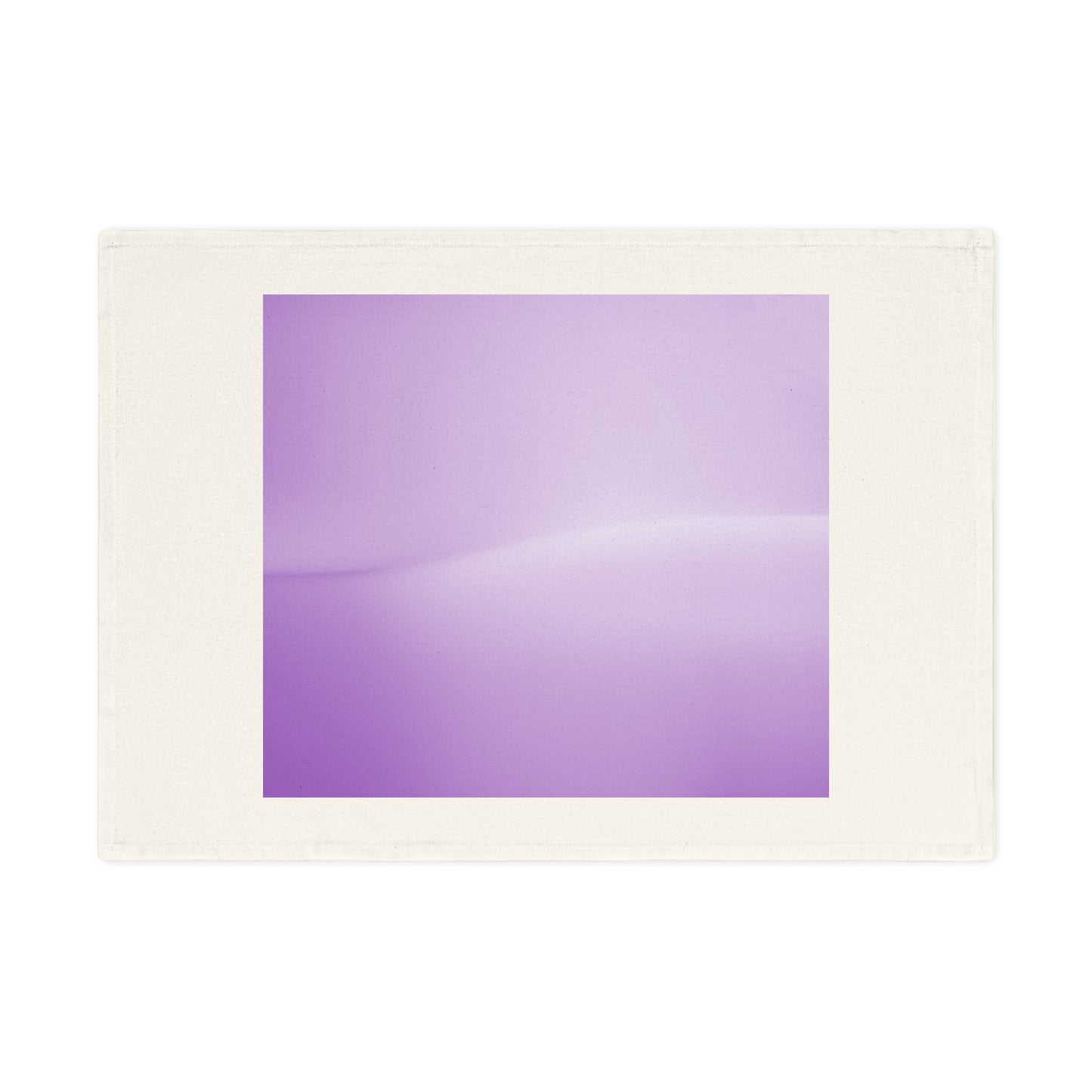 Soft Lavender Fade 19.6" x 27.5" Cotton Tea Towel