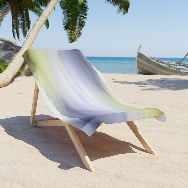 Sephia Sea Dark Fog Beach Towel, 30" x 60"