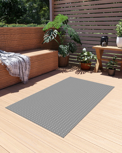 Desaturated Star-crossed Bodies Outdoor Rug, 36" x 60"