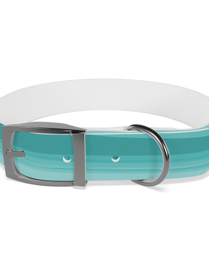 Tif Green Wavey Medium Dog Collar