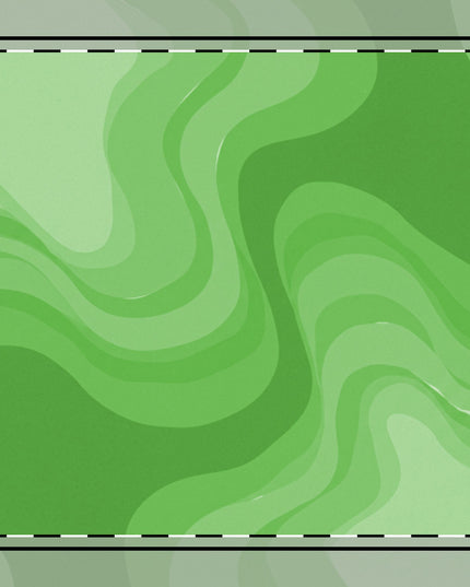 Greenie Meanie Wavey 10" x 10" Cotton Twill Napkin