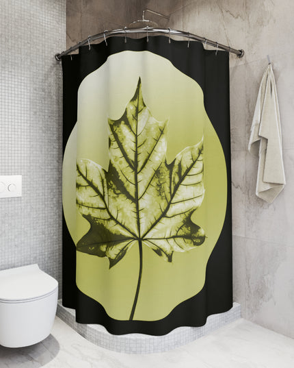 Lemongrass Maple Leaf Shower Curtains, 71" x 74"