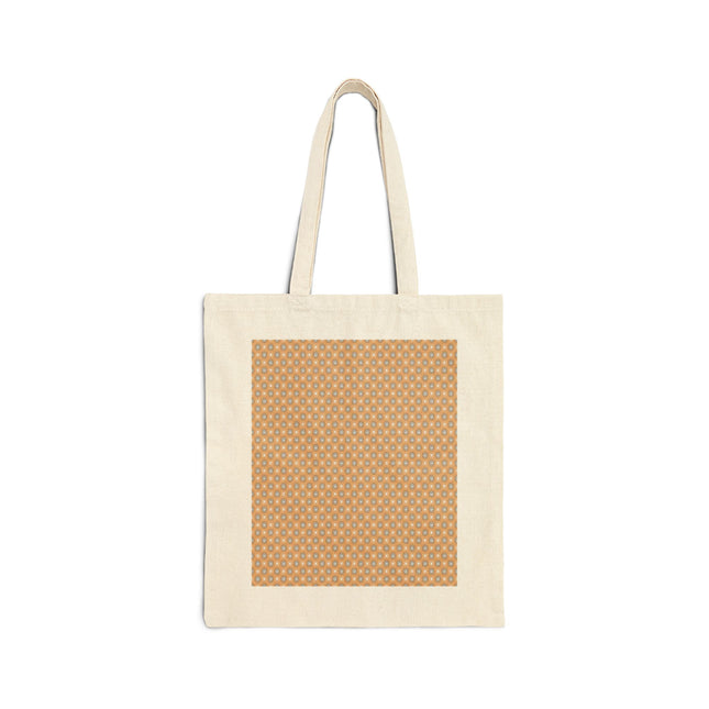 Tan Sunset Star-crossed Bodies Cotton Canvas Tote Bag