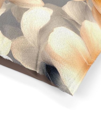 Soft Blossom Floral Bunch Pet Bed, 50" × 40"