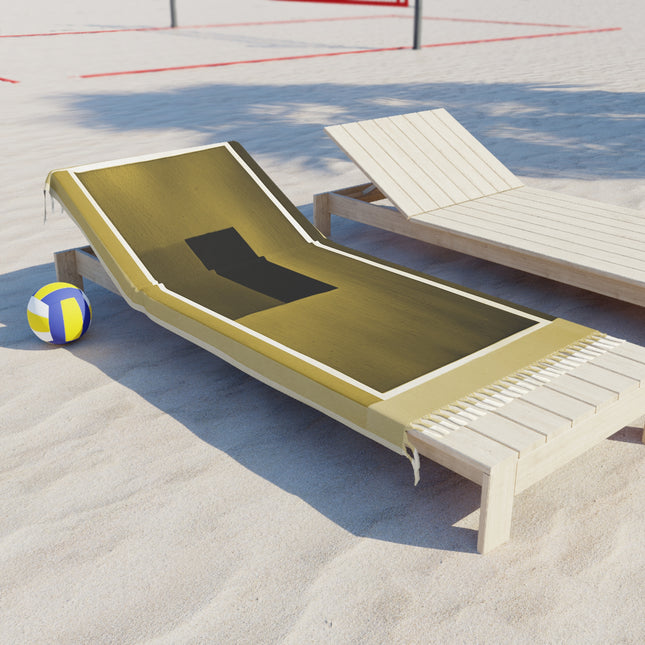 Tan Shadow 38" × 81" Boho Beach Cloth