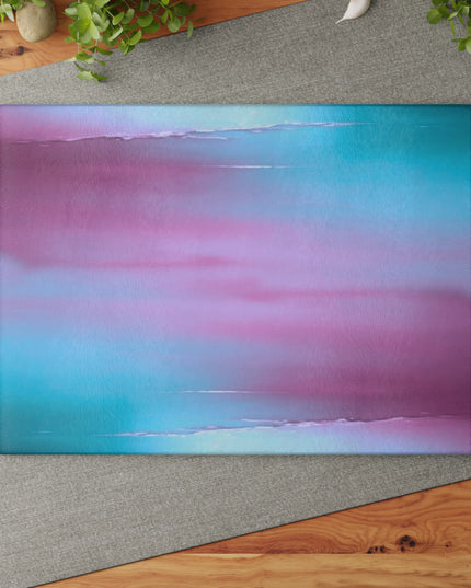 Wine Sea Blue Fog Glass Cutting Board, 11" x 15"