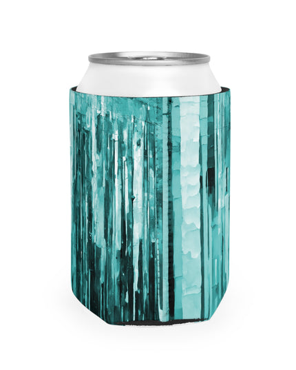 Striped Mint Pastel 12 oz Can Cooler Sleeve