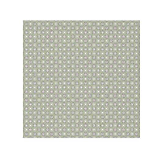 Olive Star-crossed Bodies Face Towel, 13" x 13"