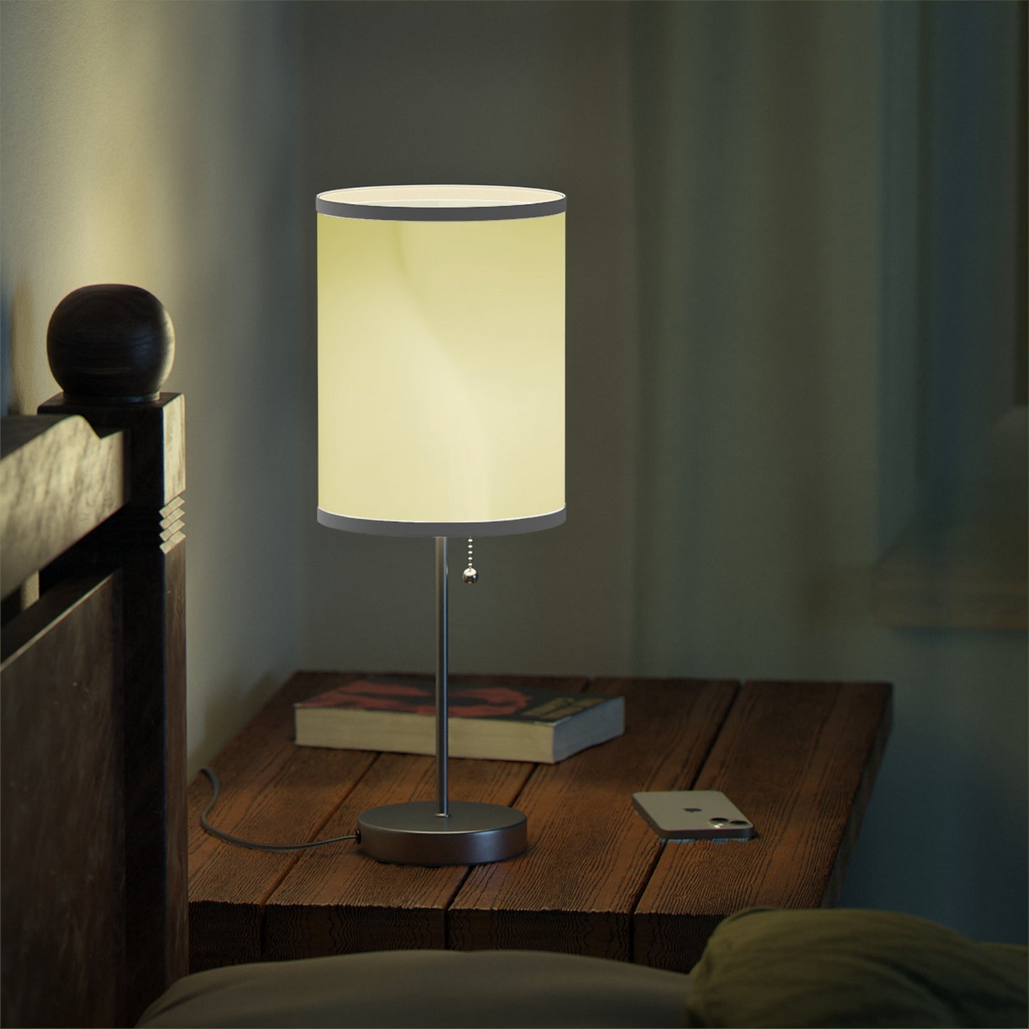 Lemon Fade Table Lamp on a White or Silver Stand, US|CA plug